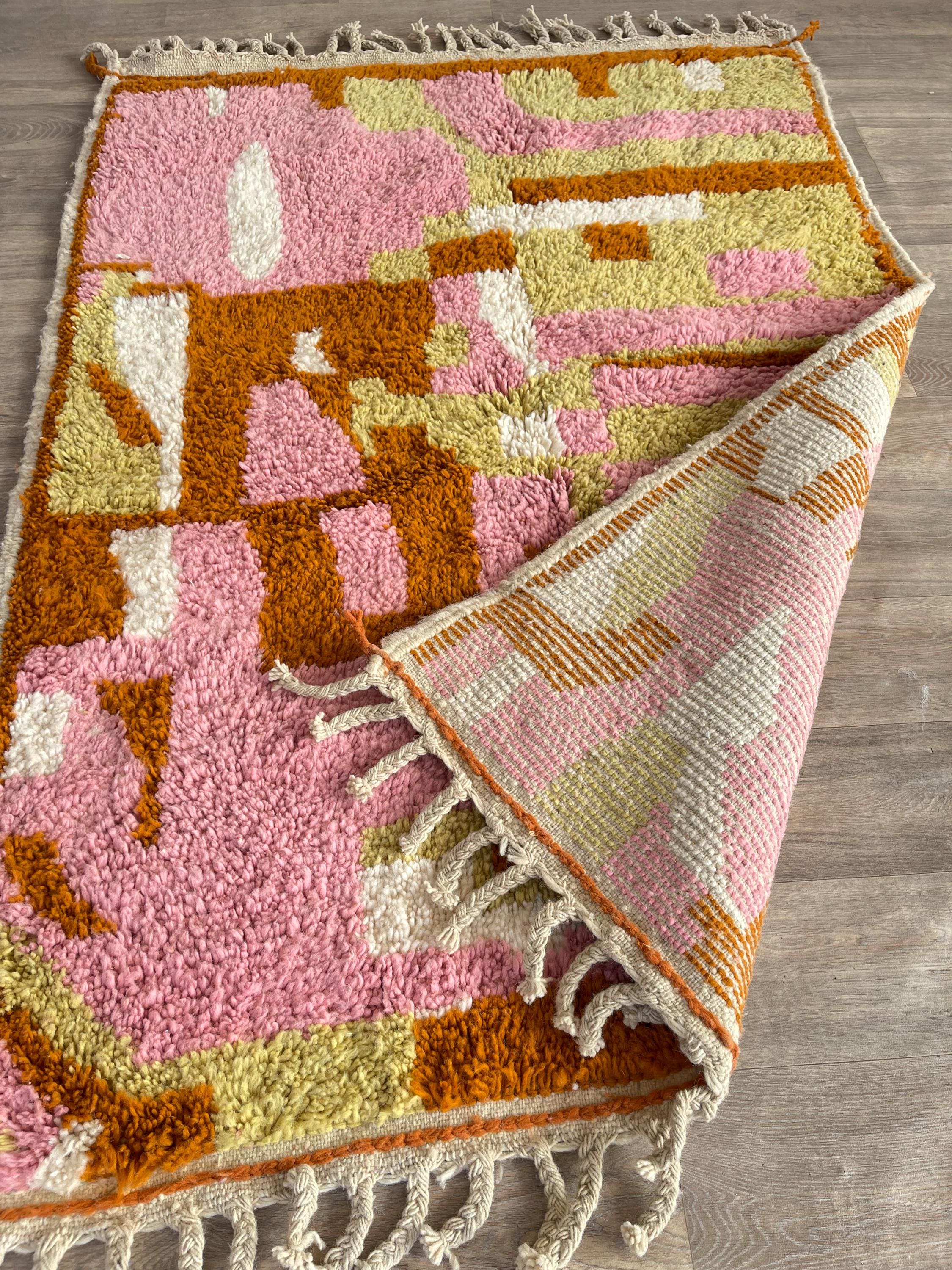 moroccan beni ourain rug